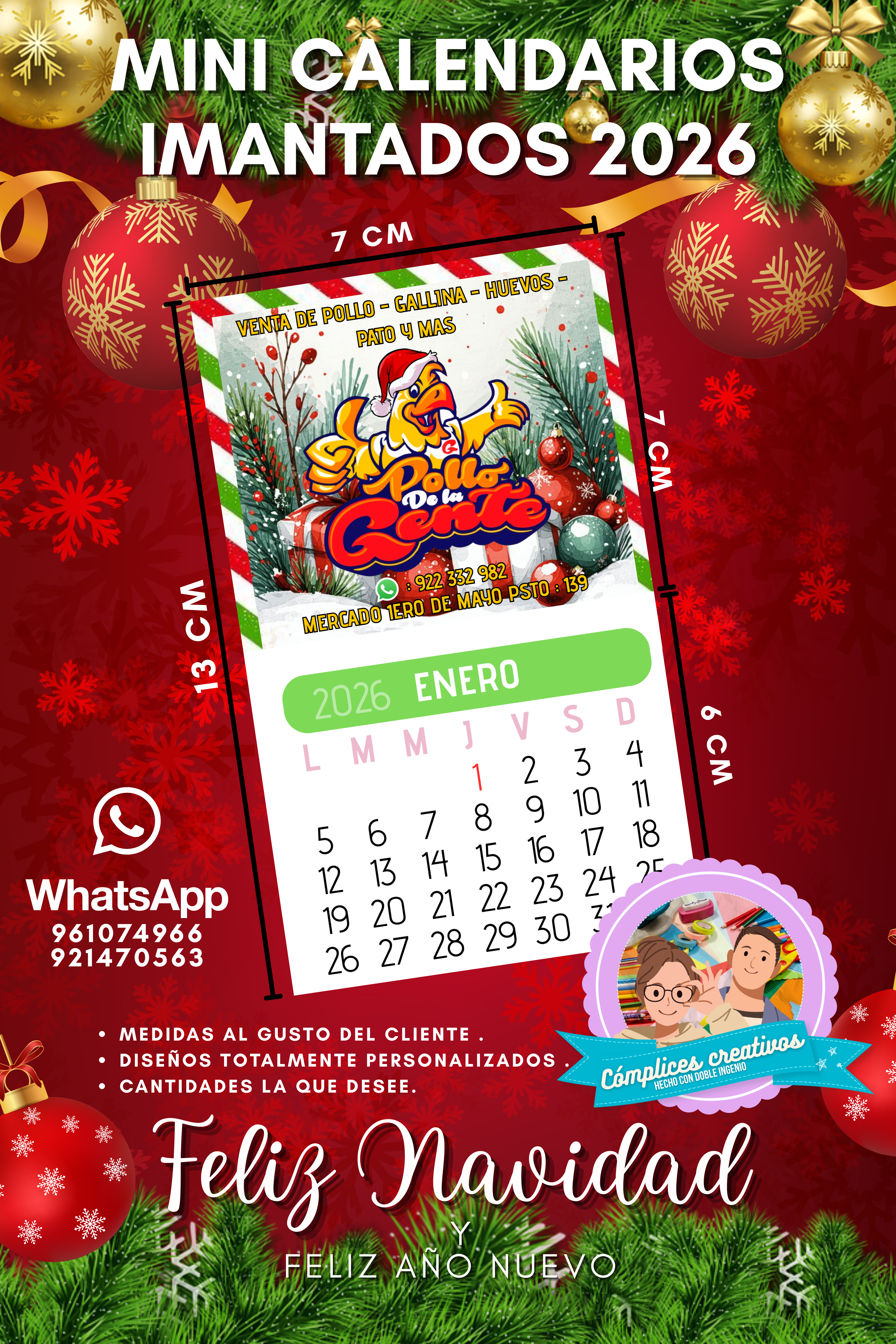 MINI CALENDARIOS