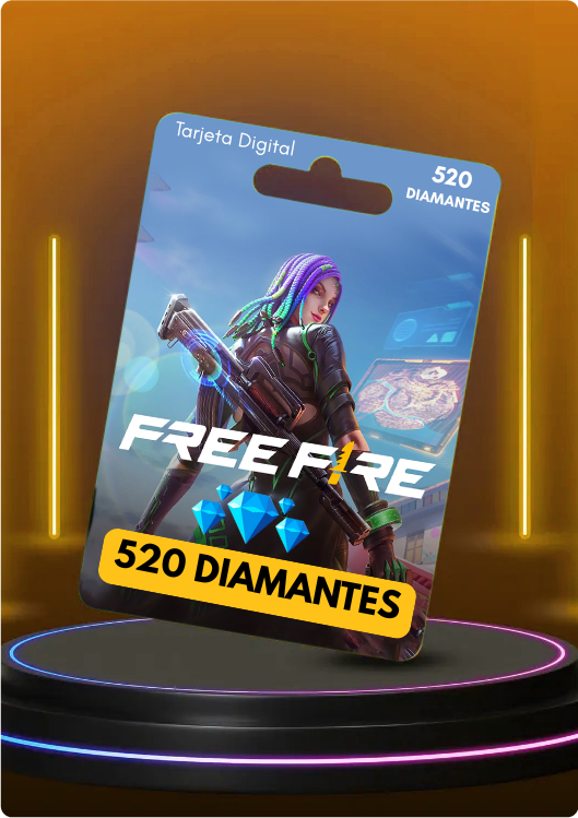 Free Fire: PIN 520 Diamantes
